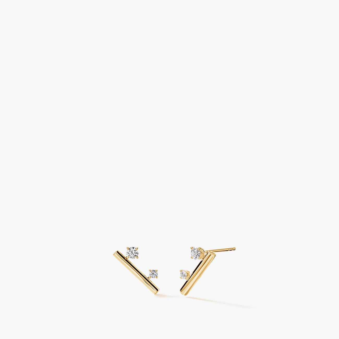 Hearts On Fire BARRE Floating Diamond Climber Earrings