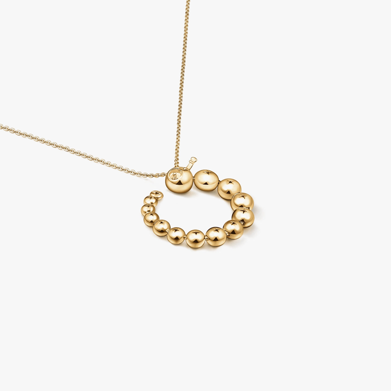 Hearts on Fire Convertible Circle Pendant Necklace