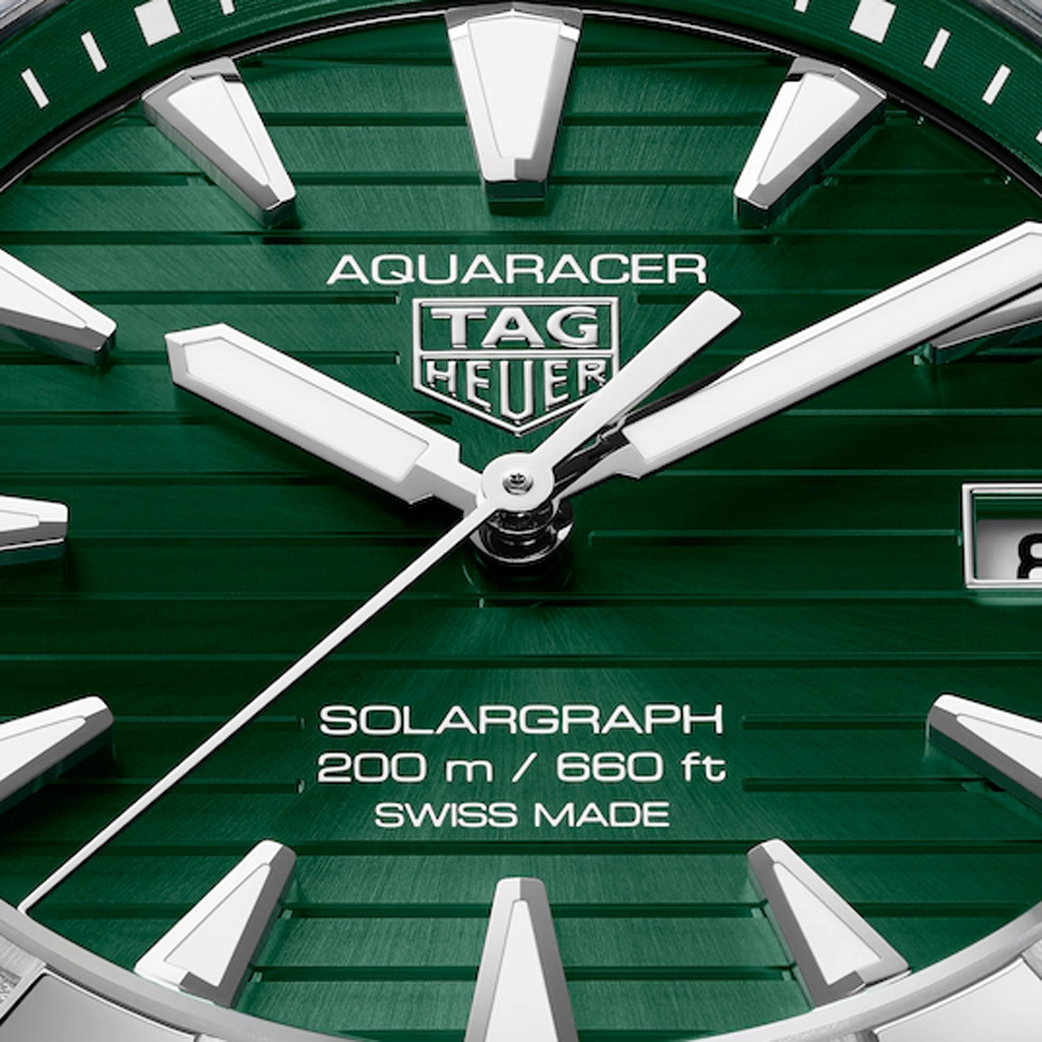 TAG Heuer Aquaracer Professional 200 Solargraph Dark Green Dial - 40mm