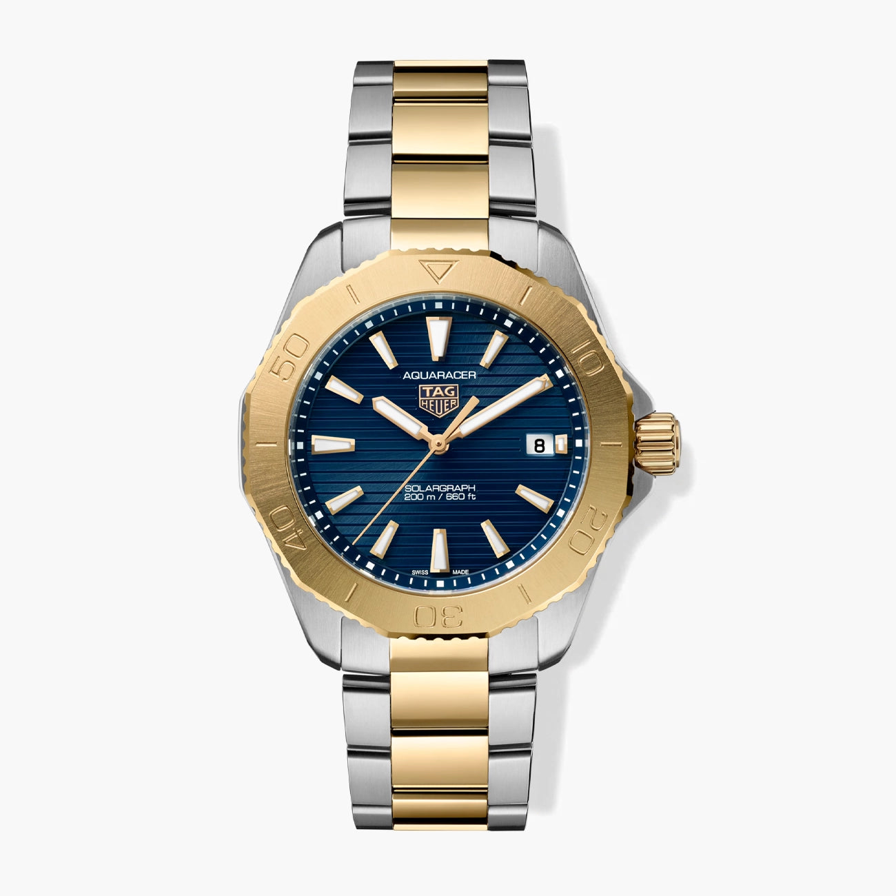 TAG Heuer Aquaracer Professional 200 Two-Tone Solargraph - 40mm