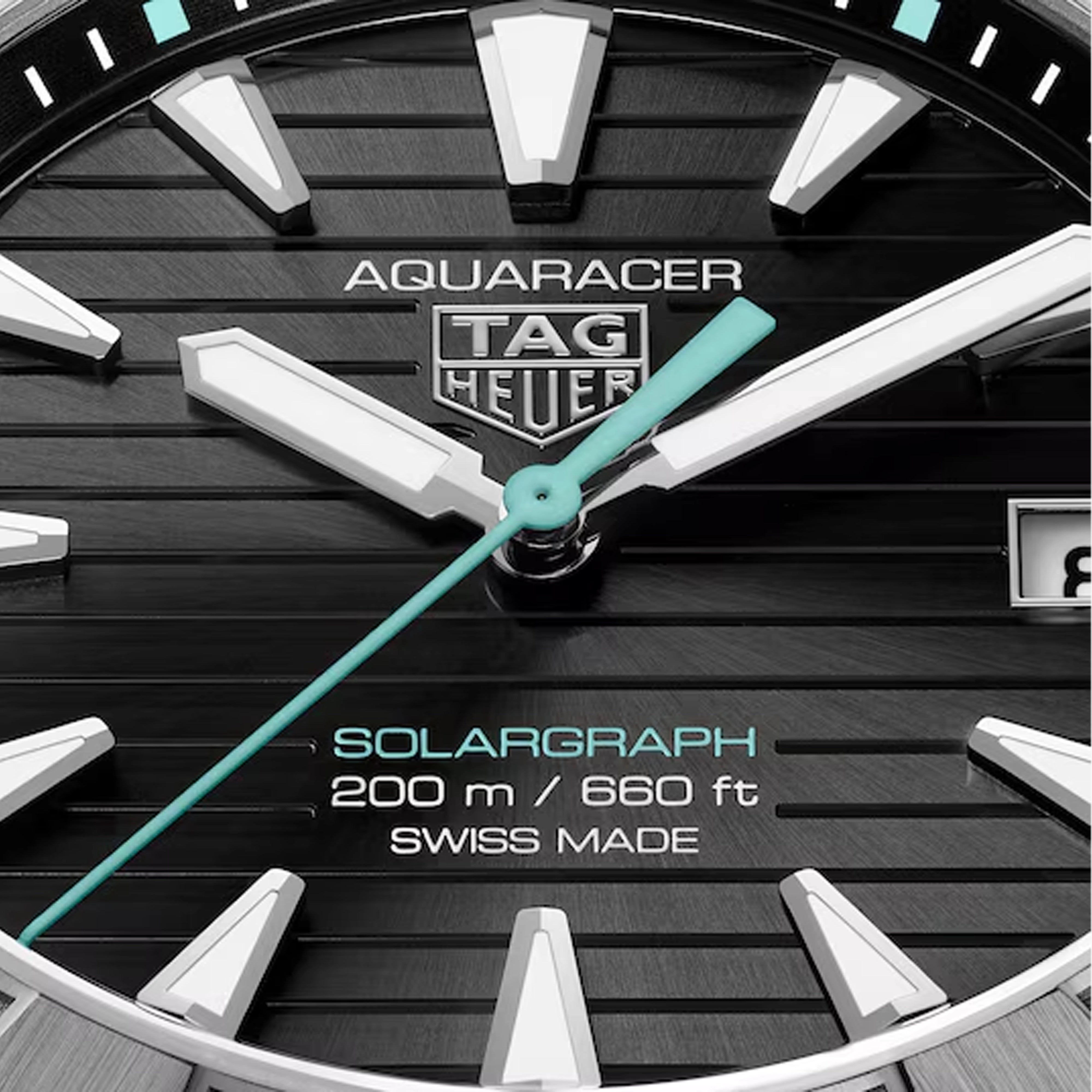 TAG Heuer Aquaracer Professional 200 Solargraph Black Dial - 40mm