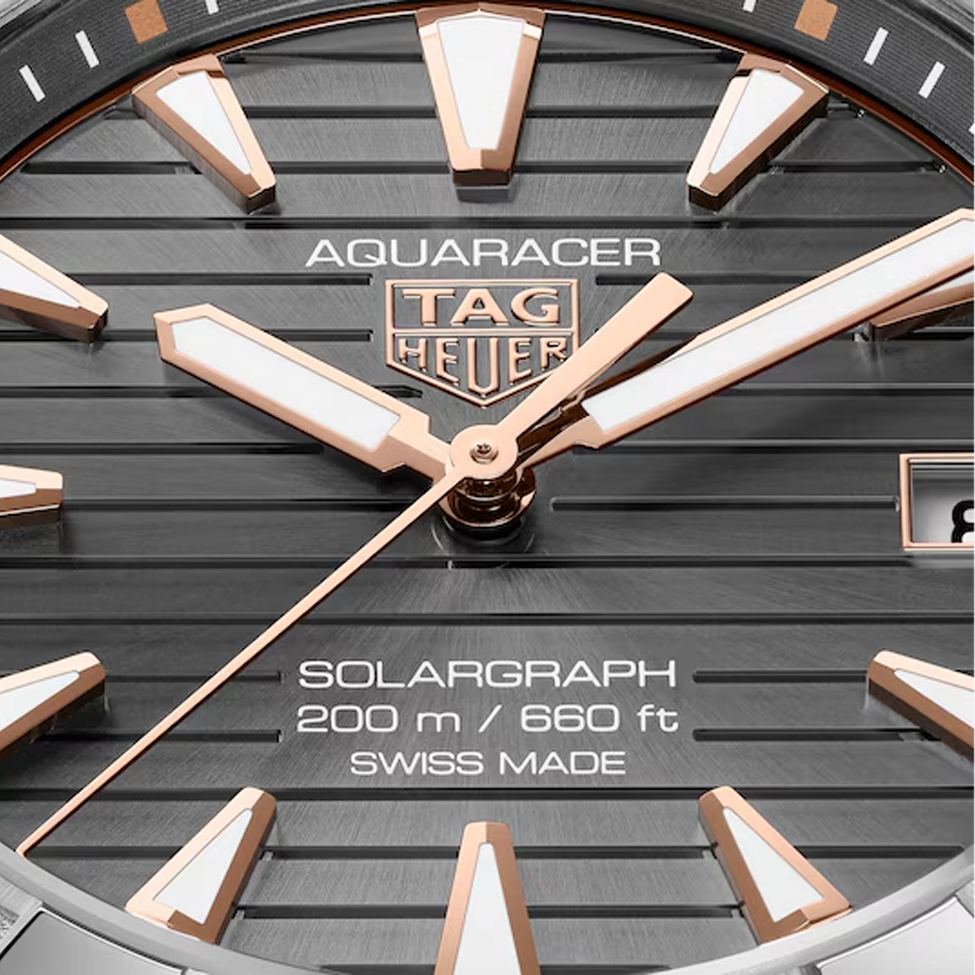 TAG Heuer Aquaracer Professional 200 Solargraph Grey Dial - 40mm