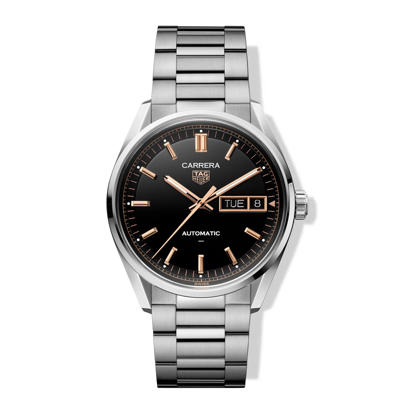 TAG Heuer Carrera Day-Date in Black - 41mm