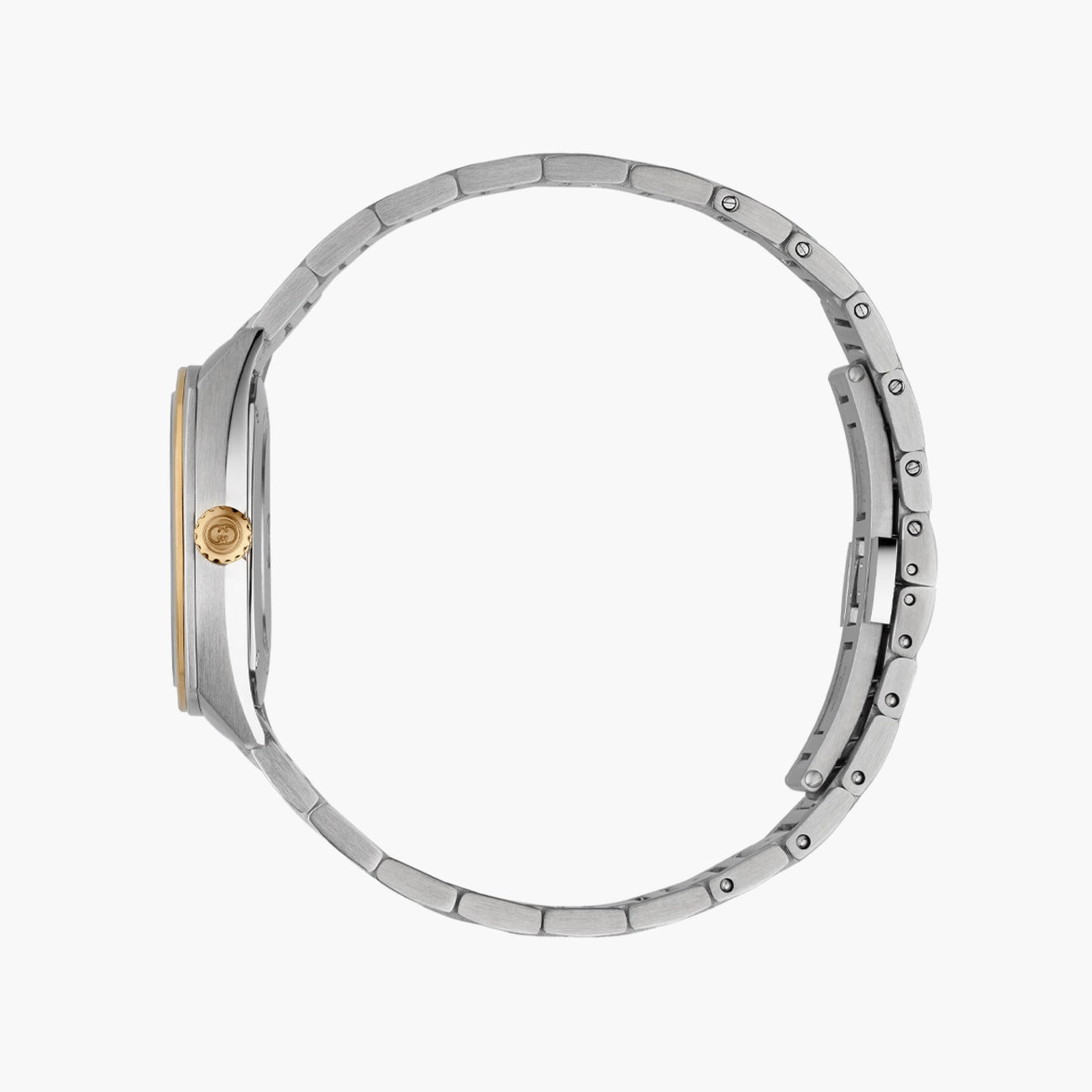 Gucci Interlocking Silver and Pink Gold Watch - 29mm