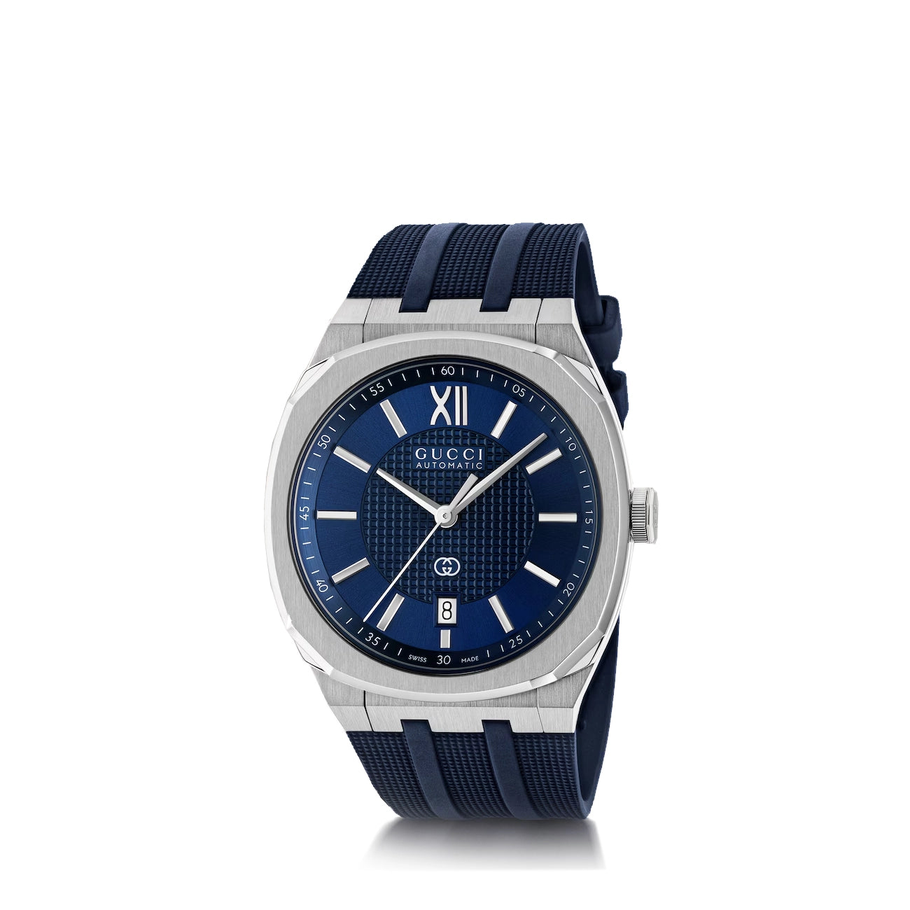 Gucci 25H Blue Dial Watch - 40mm