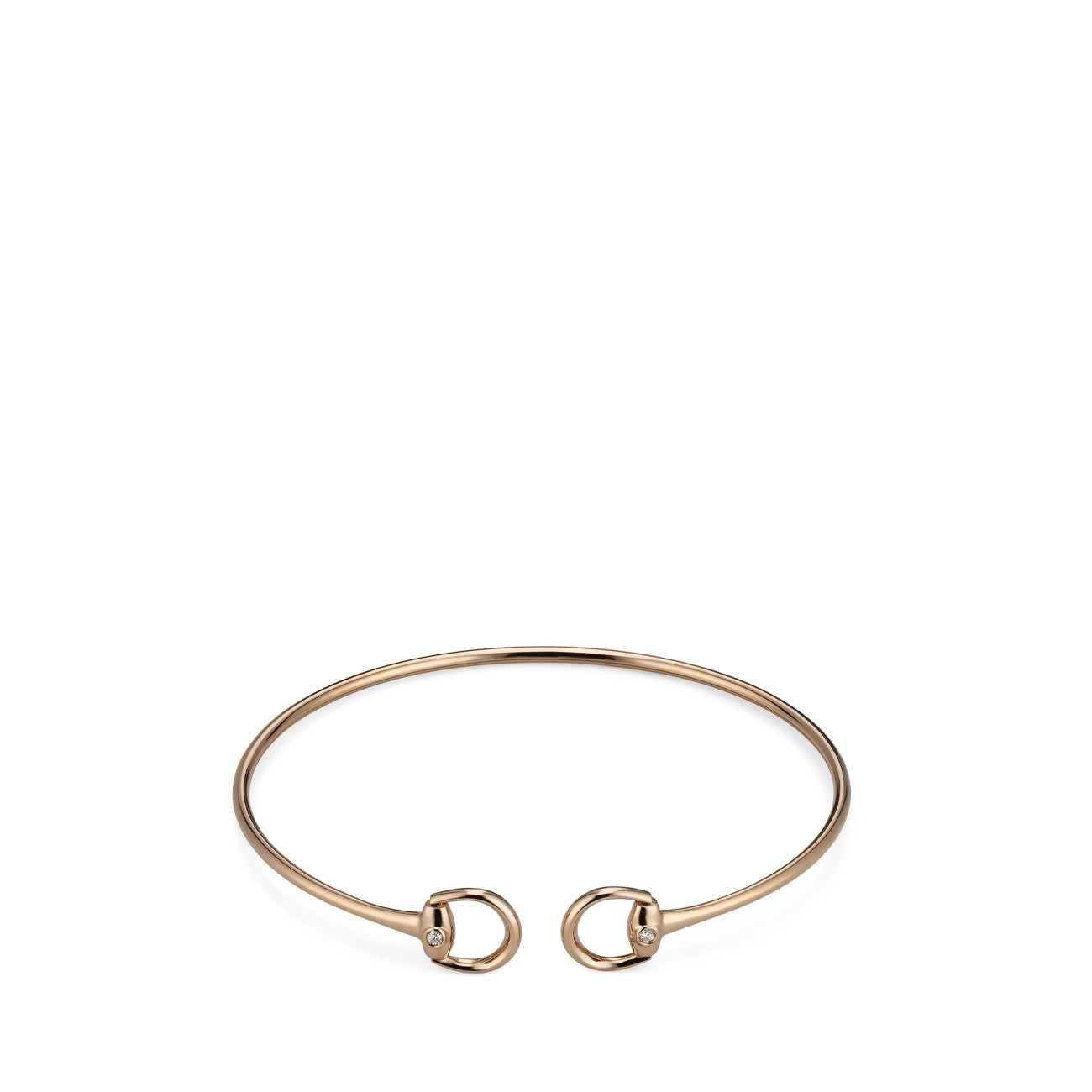 Gucci Horsebit Rose Gold Mini Bangle
