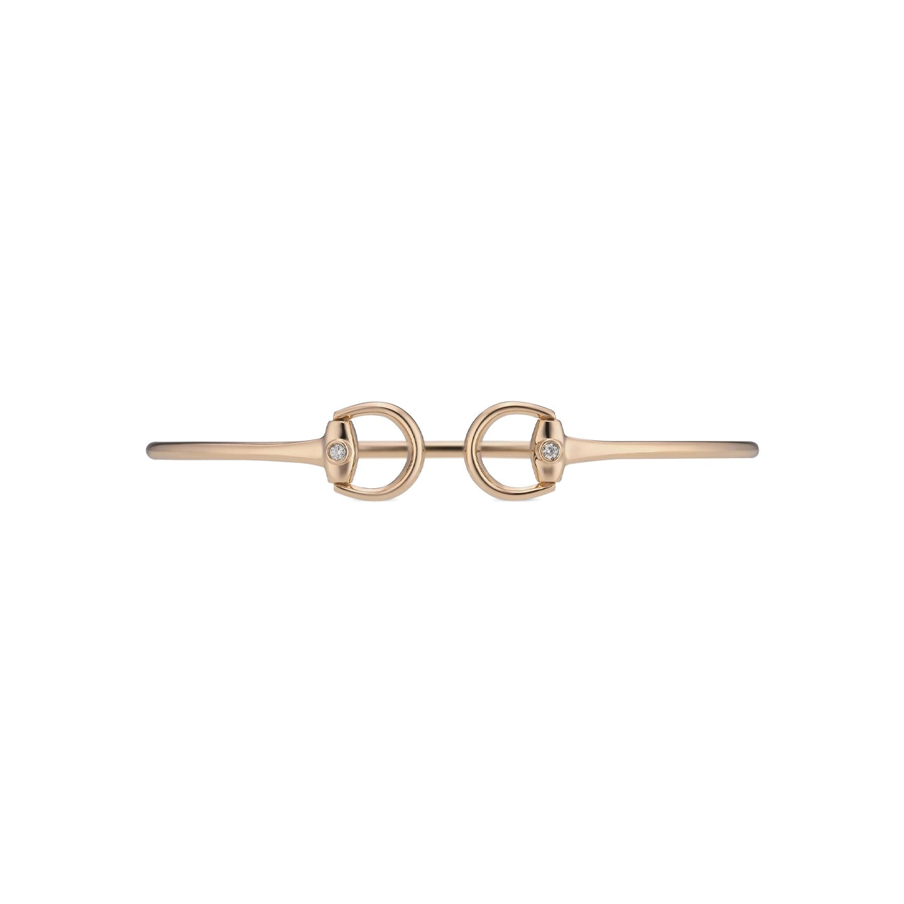 Gucci Horsebit Rose Gold Mini Bangle