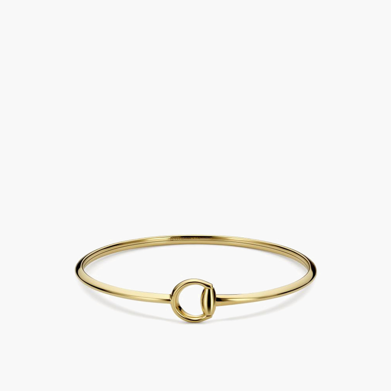 Gucci Horsebit Gold Bangle Bracelet