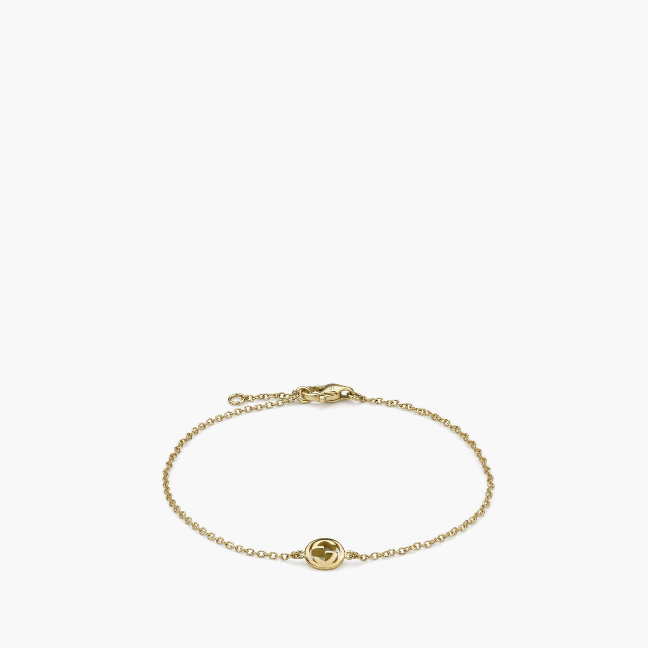 Gucci Interlocking G Gold Chain Bracelet