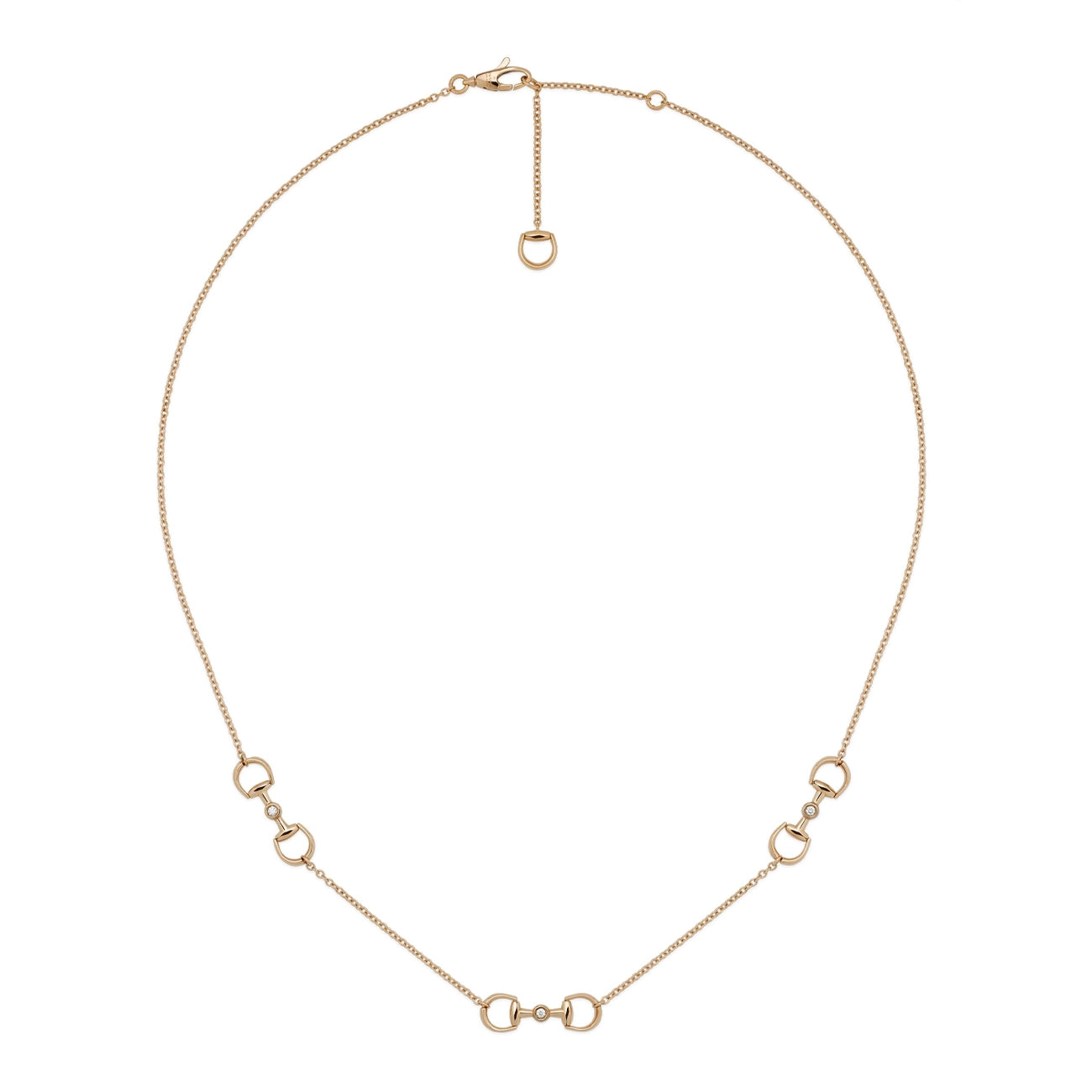 Gucci Horsebit Multi Chain Necklace