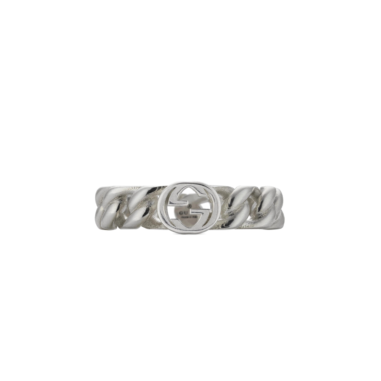 Gucci Interlocking G Silver 5mm Ring
