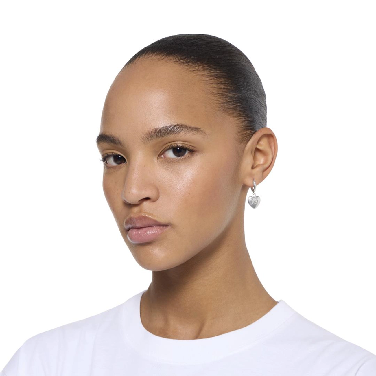 Gucci Blind for Love Heart Drop Earrings