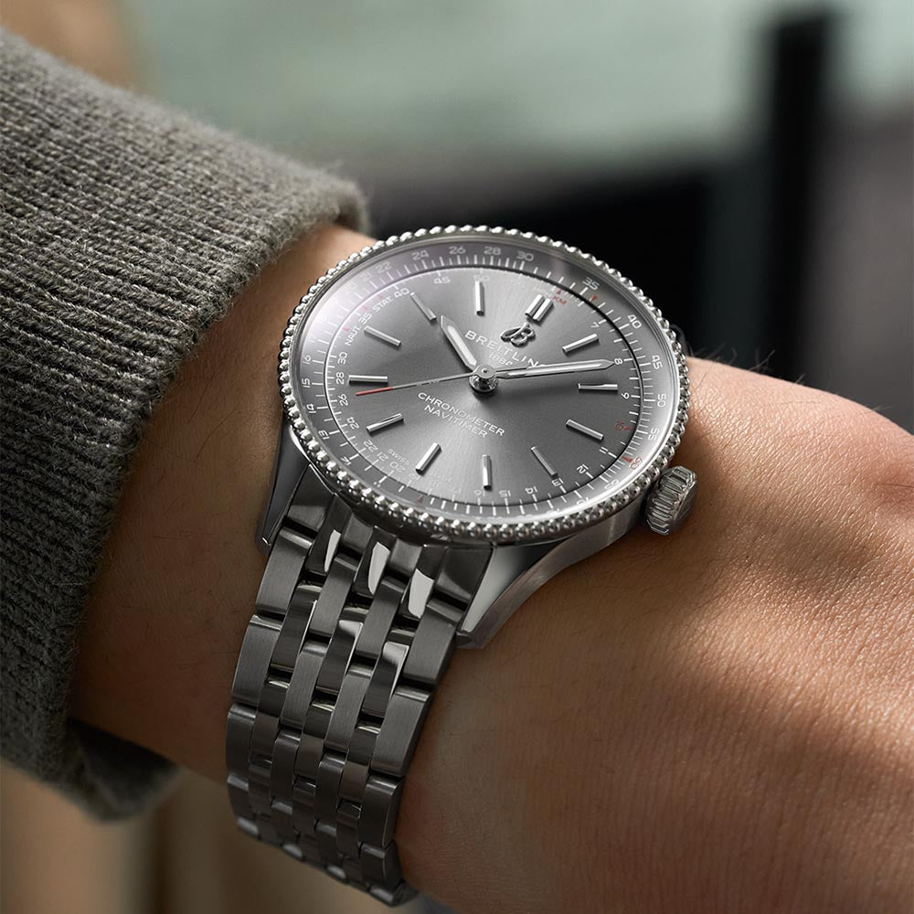 Breitling Navitimer Automatic Rhodium Dial - 36MM