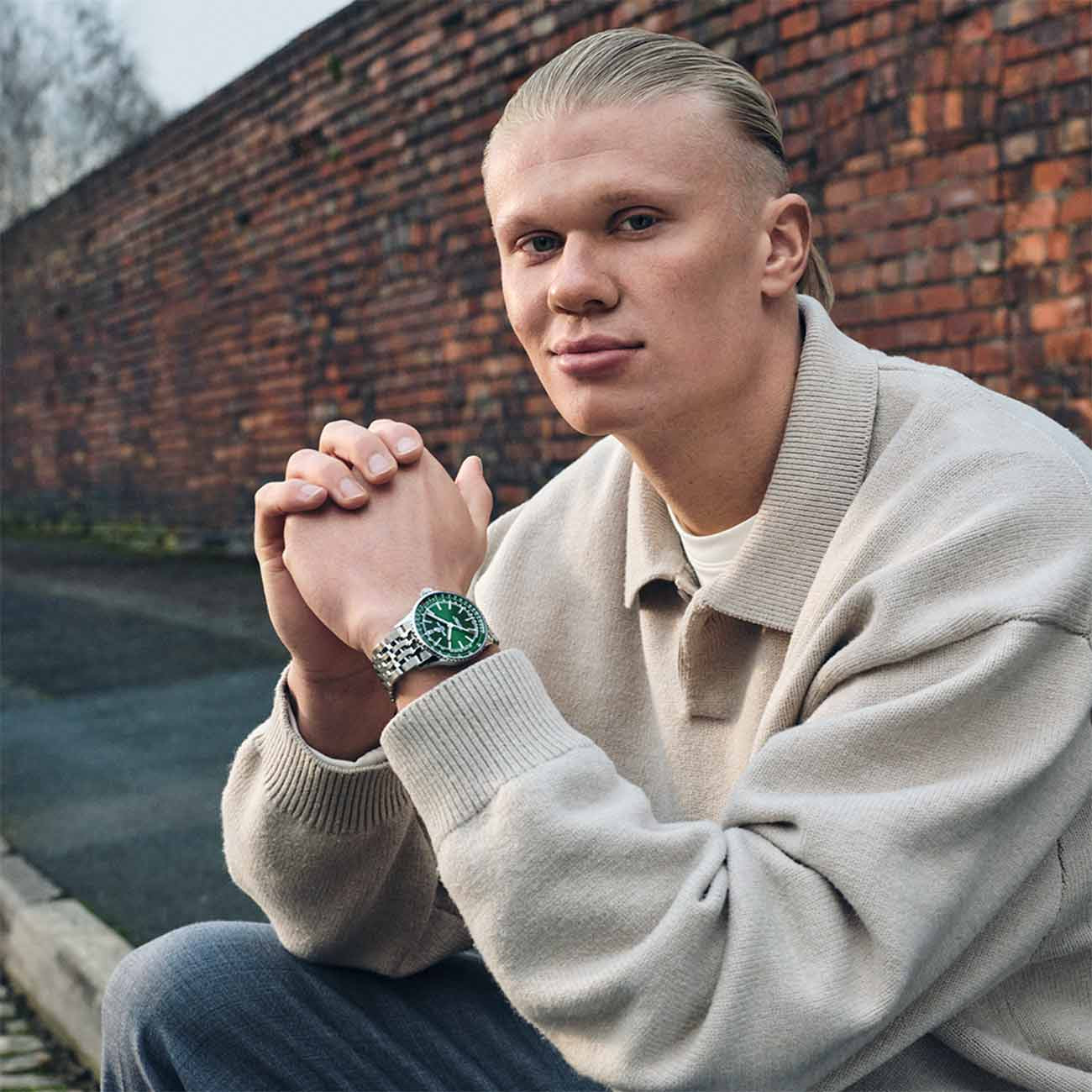 Breitling Navitimer Automatic Dark Green Dial with Black Alligator Strap- 41mm