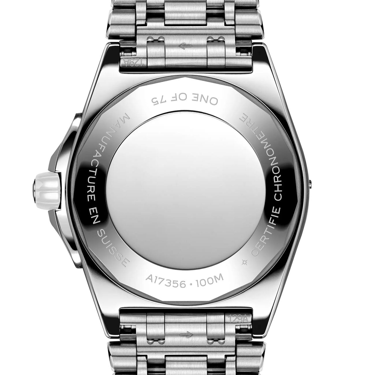 Breitling Super Chronomat 38 Black Mother of Pearl