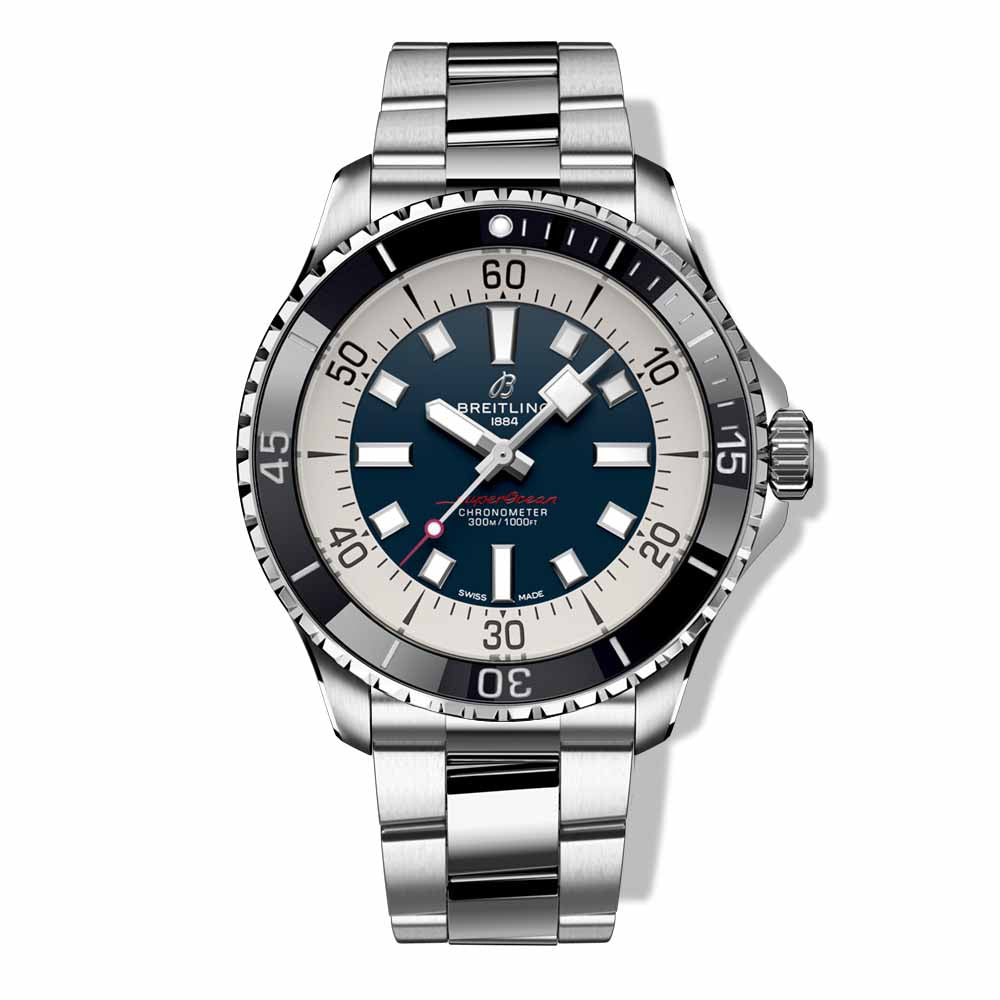 Breitling Superocean Automatic 44 Dark Blue Rubber