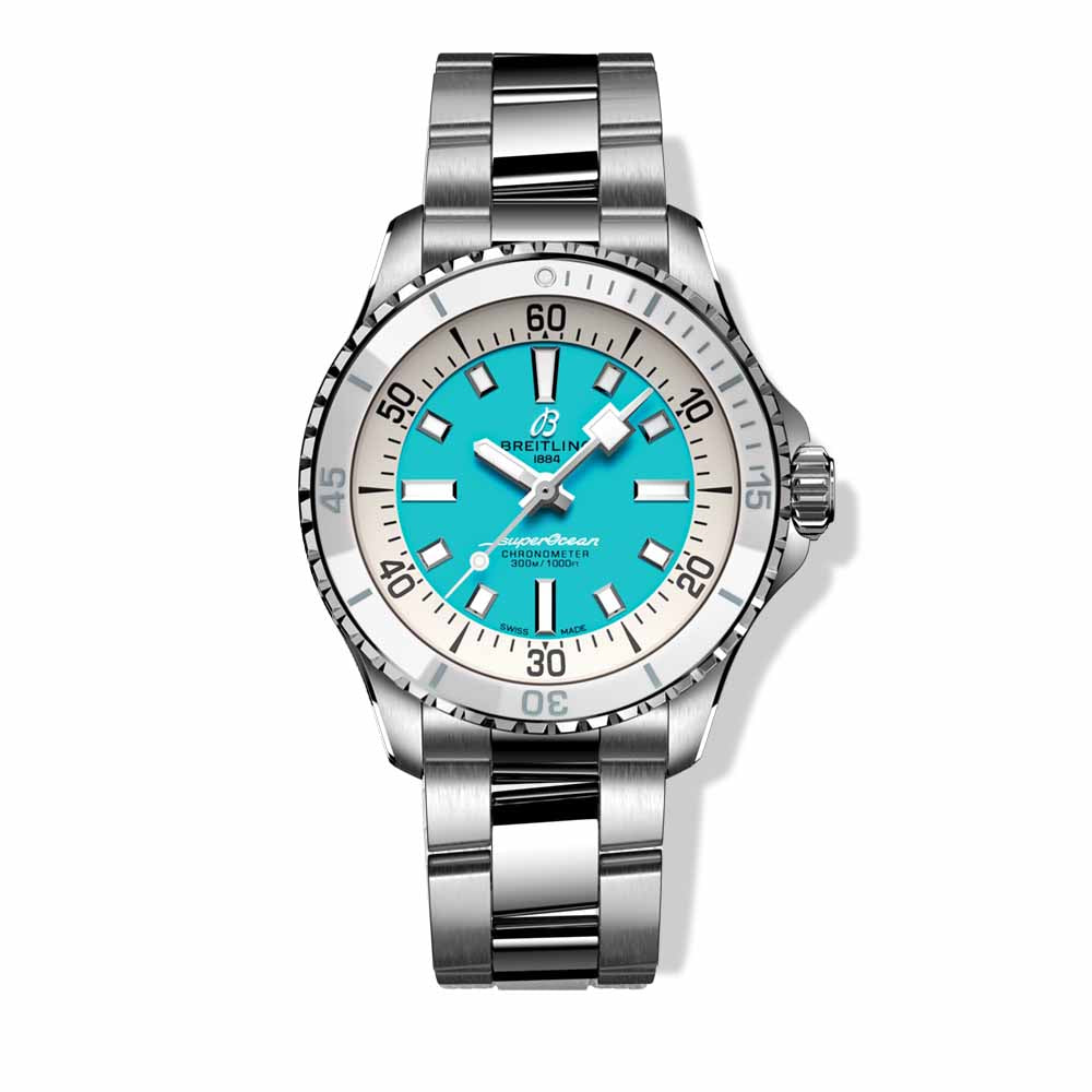 Breitling Superocean Automatic 36 Turquoise