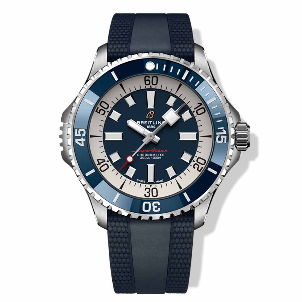 Breitling Superocean Automatic 46 Blue Strap