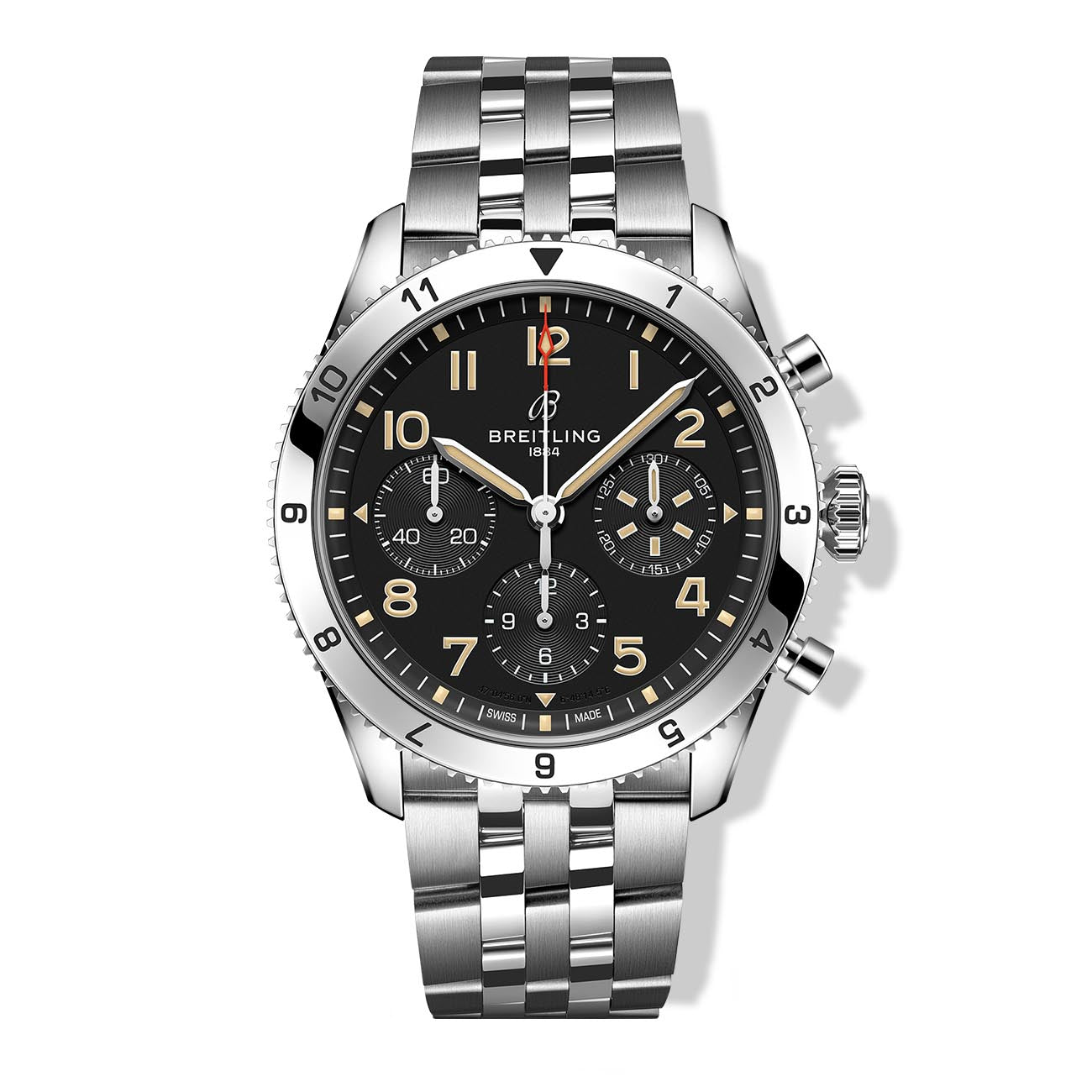 Breitling Classic AVI P-51 Mustang on Leather - 42mm