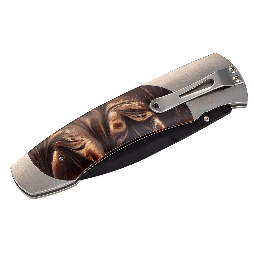 William Henry Brown Engravable Large Pocket Knife