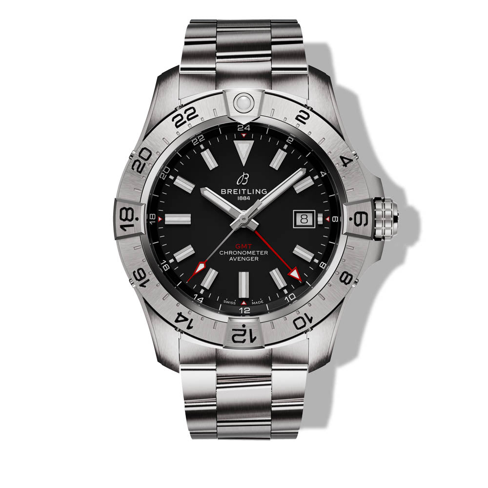Breitling Avenger Automatic GMT 44 - Black Dial