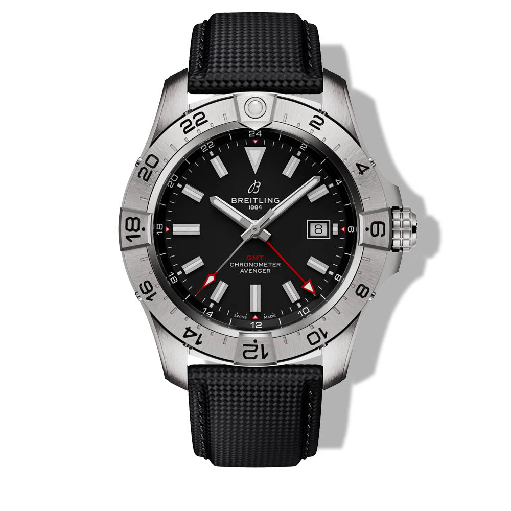 Breitling Avenger Automatic GMT 44 - Black Dial