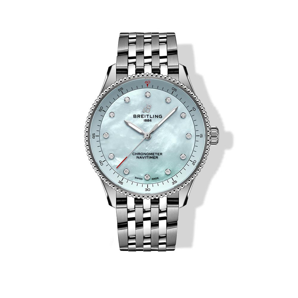 Breitling Navitimer Blue Mother of Pearl - 32mm