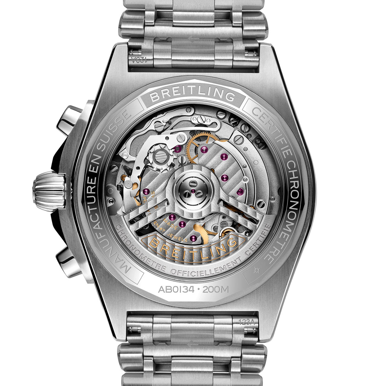 Breitling Chronomat B01 Watch Green Chronograph Dial — 42mm