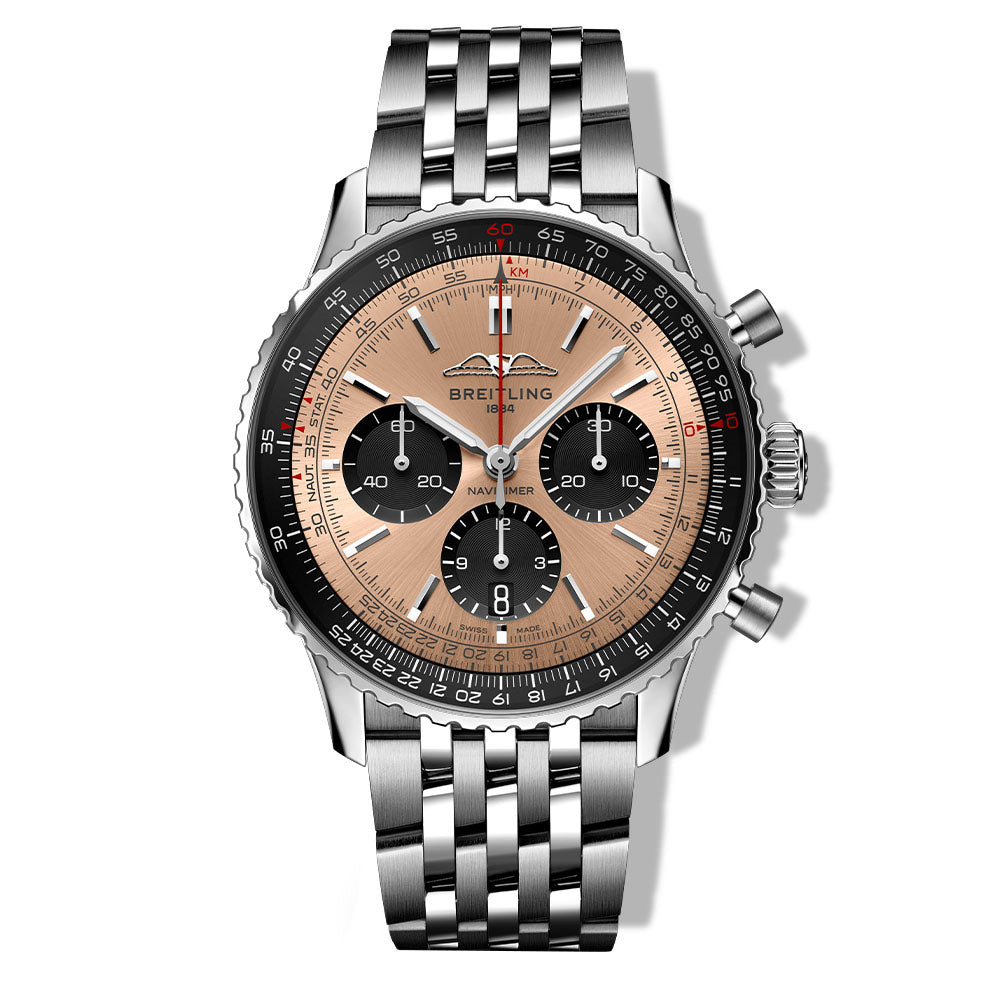 Breitling Navitimer B01 Chronograph Copper Dial on Bracelet - 43mm