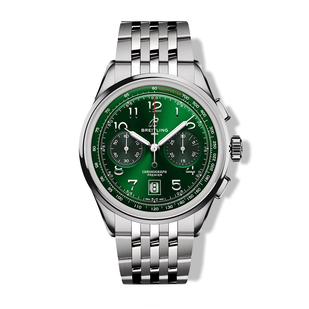 Breitling Premier B01 Chronograph Green Dial - 42mm