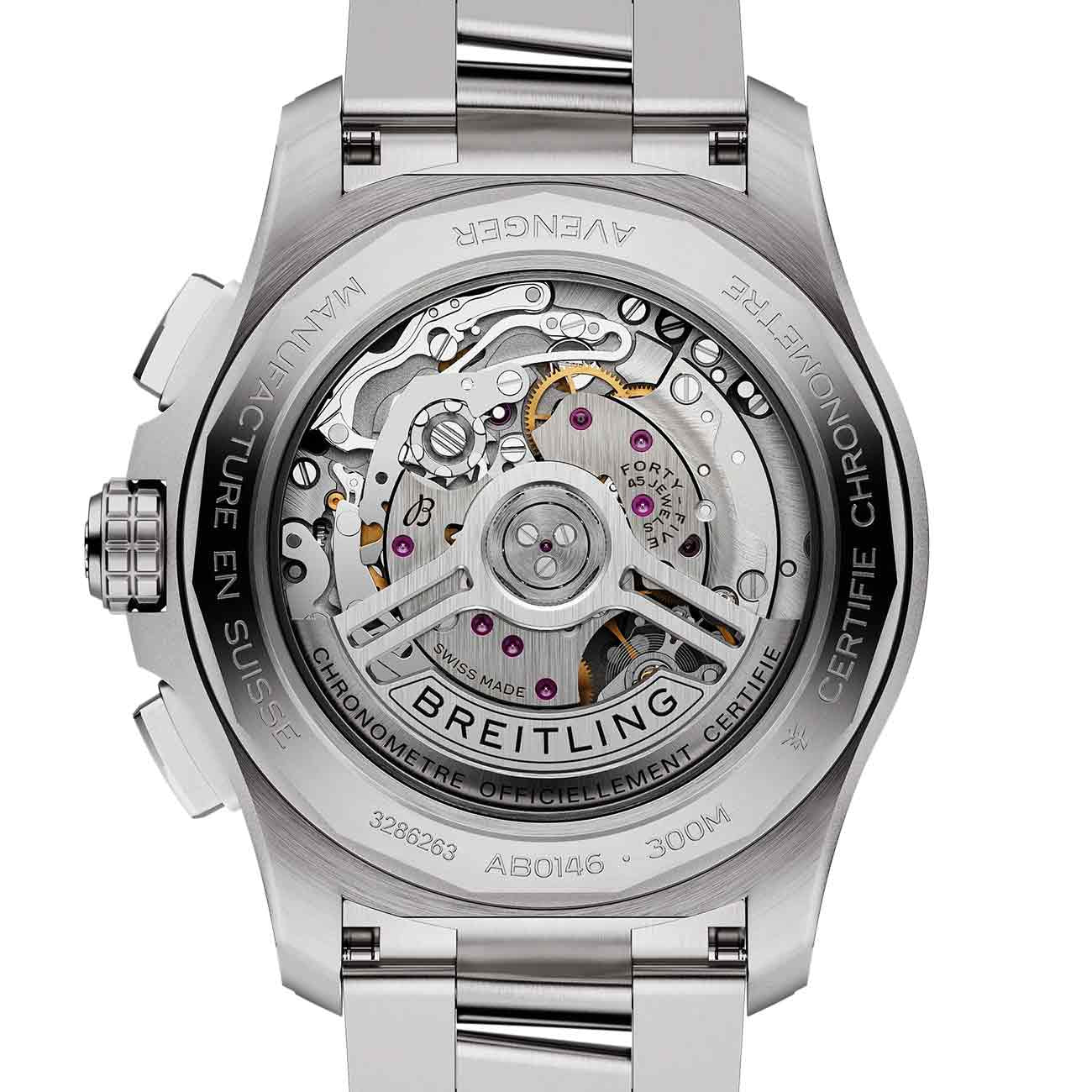 Breitling Avenger B01 Chronograph Green Dial with Titanium Bracelet - 42mm