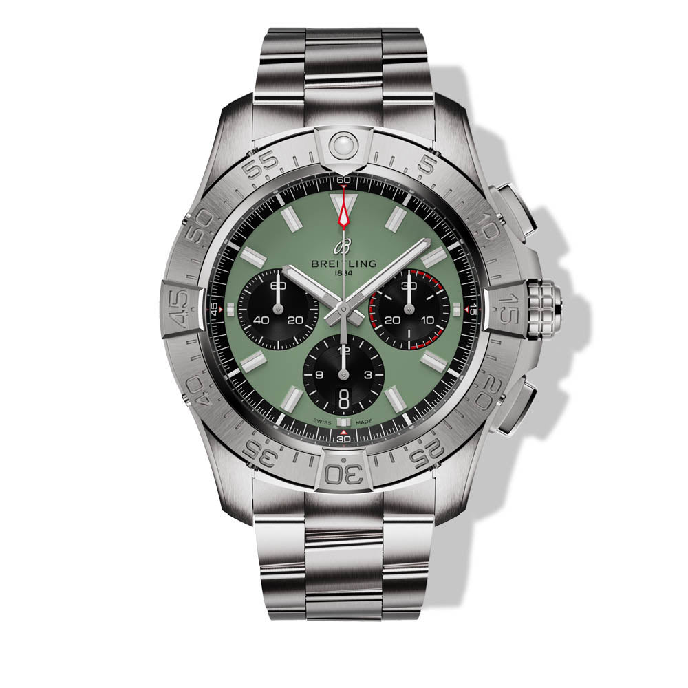 Breitling Avenger B01 Green Chronograph 44