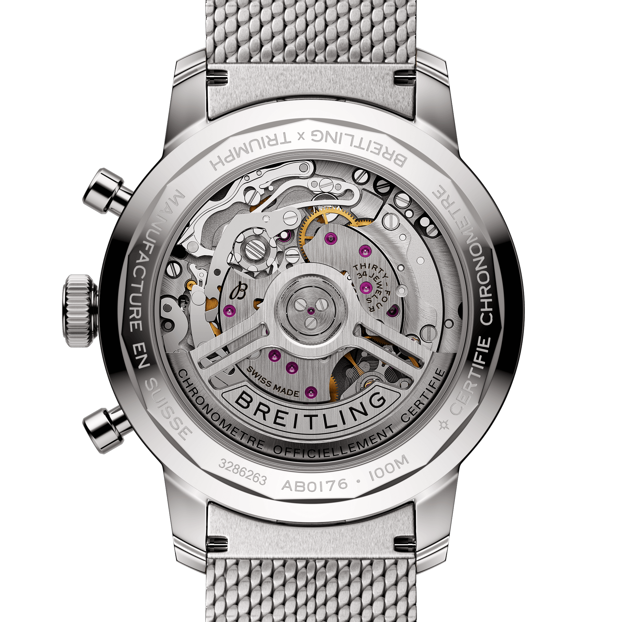 Breitling Top Time Triumph Ice Blue on Bracelet - 41mm