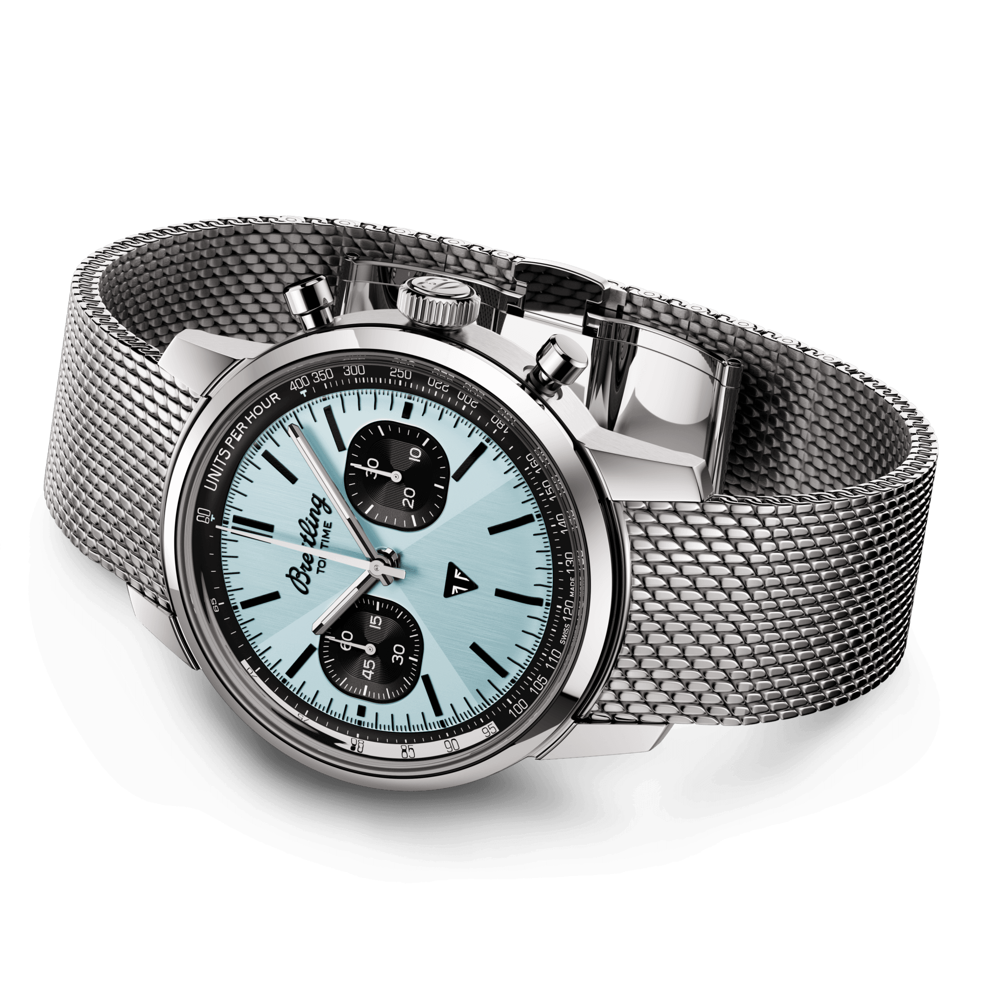 Breitling Top Time Triumph Ice Blue on Bracelet - 41mm