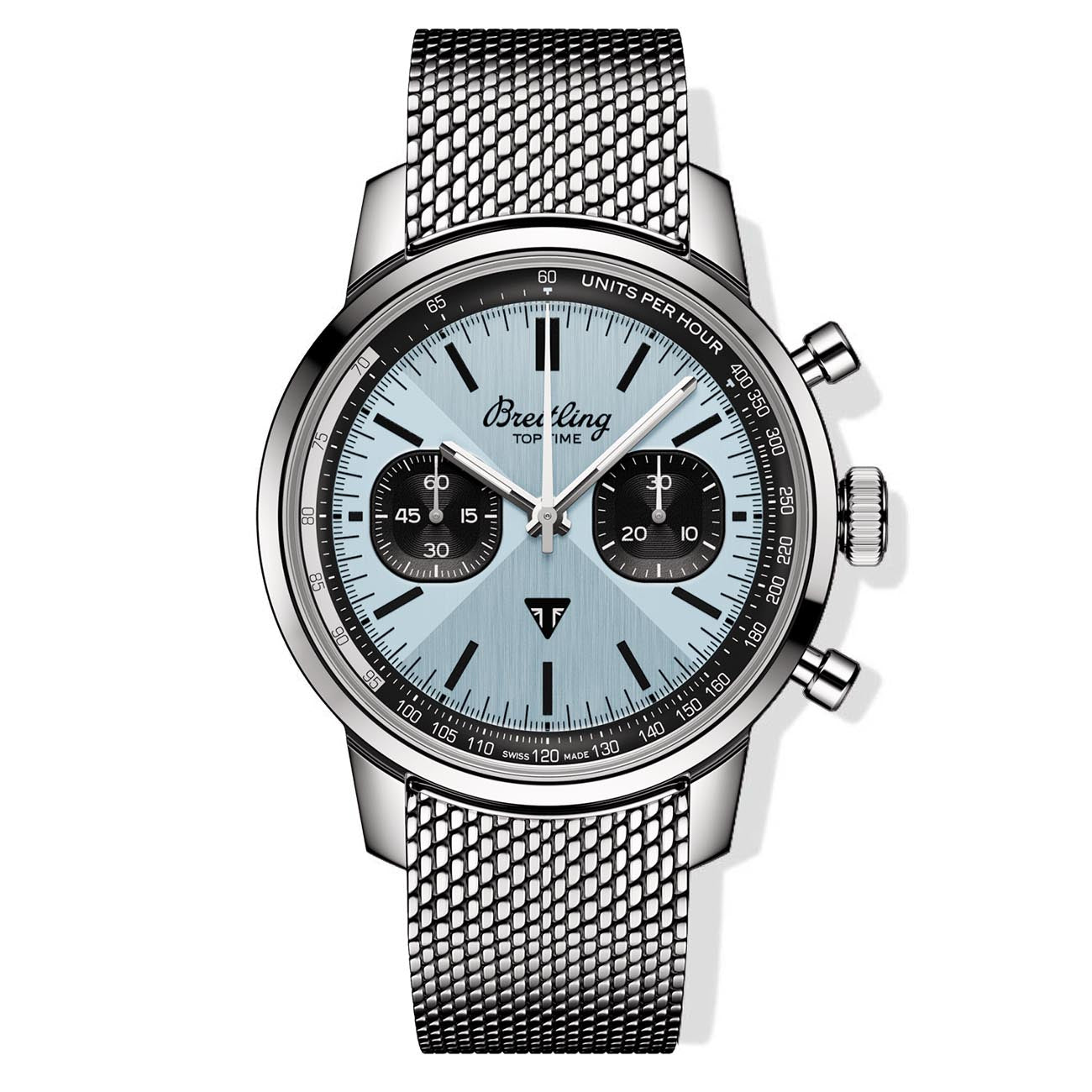 Breitling Top Time Triumph Ice Blue on Bracelet - 41mm