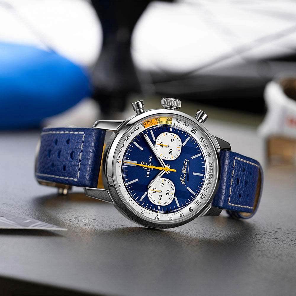 Breitling Top Time 41 Bartali Watch on Leather