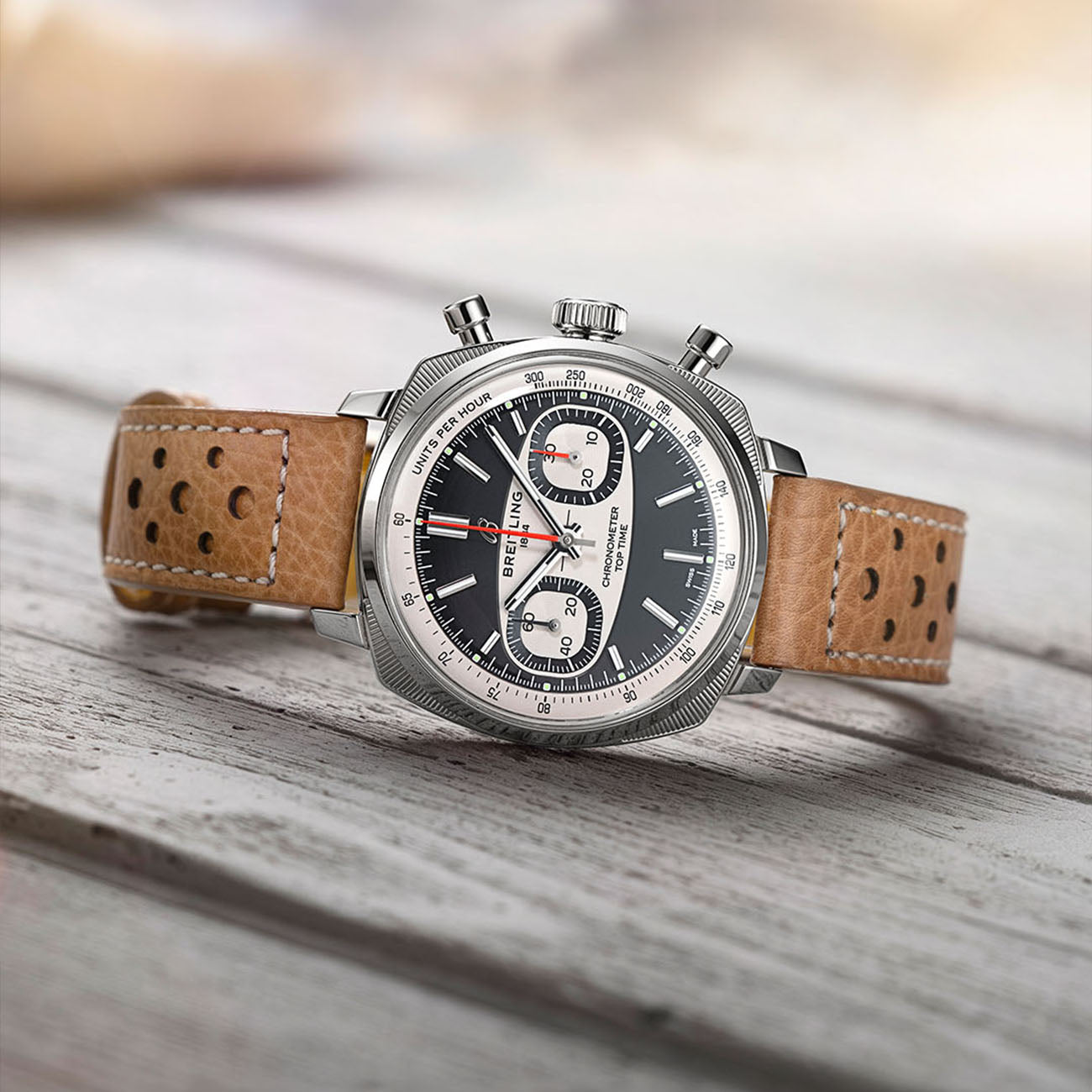 Breitling Top Time B01 Racing Black Dial - 38mm