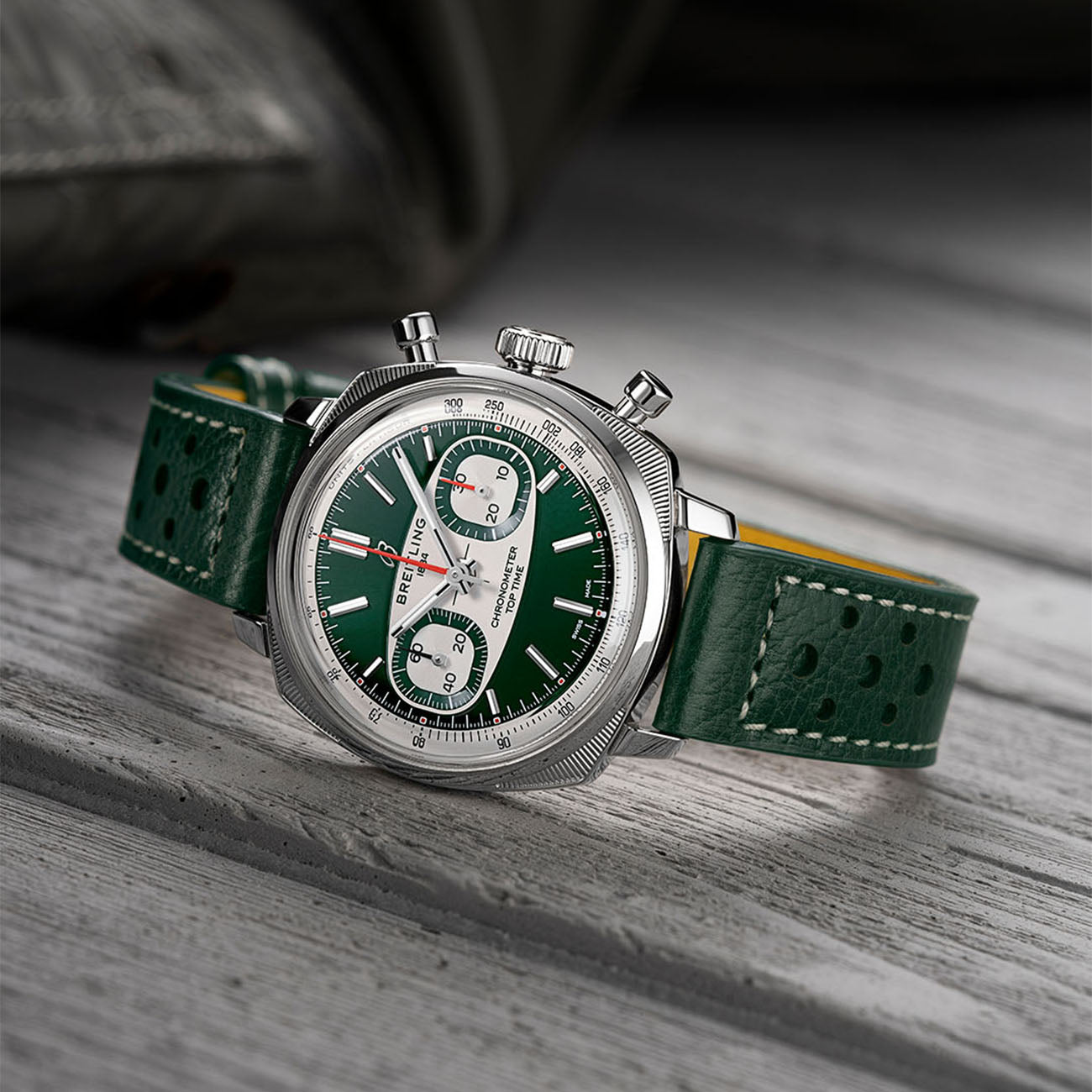 Breitling Top Time B01 Racing Green Dial - 38mm