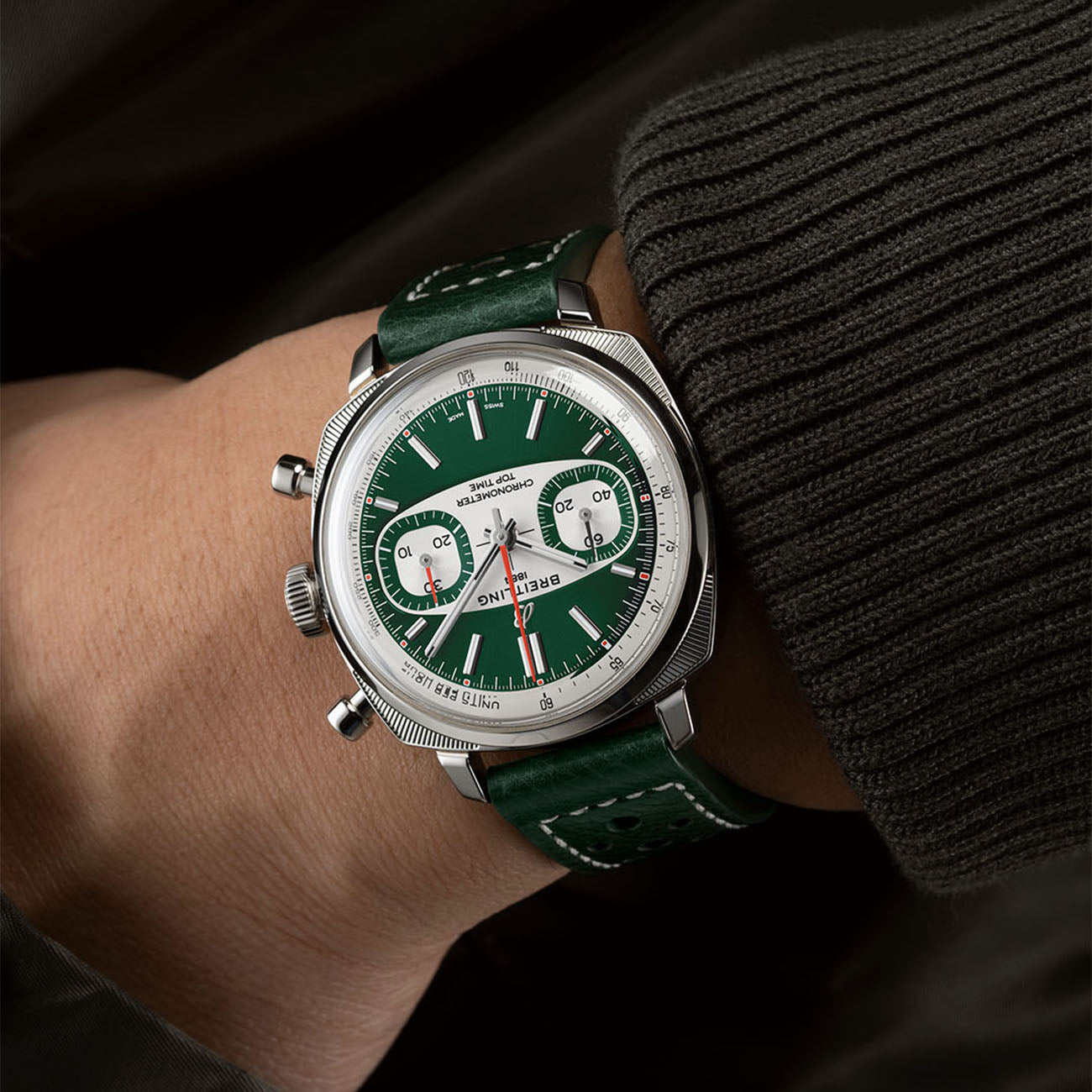 Breitling Top Time B01 Racing Green Dial - 38mm