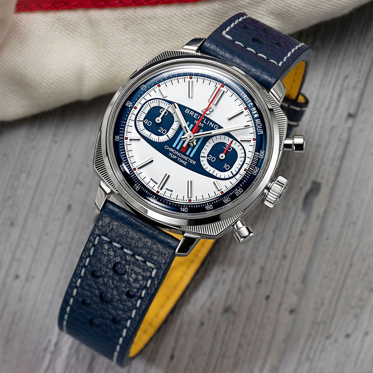 Breitling Top Time B01 Martini Racing Watch - 38mm