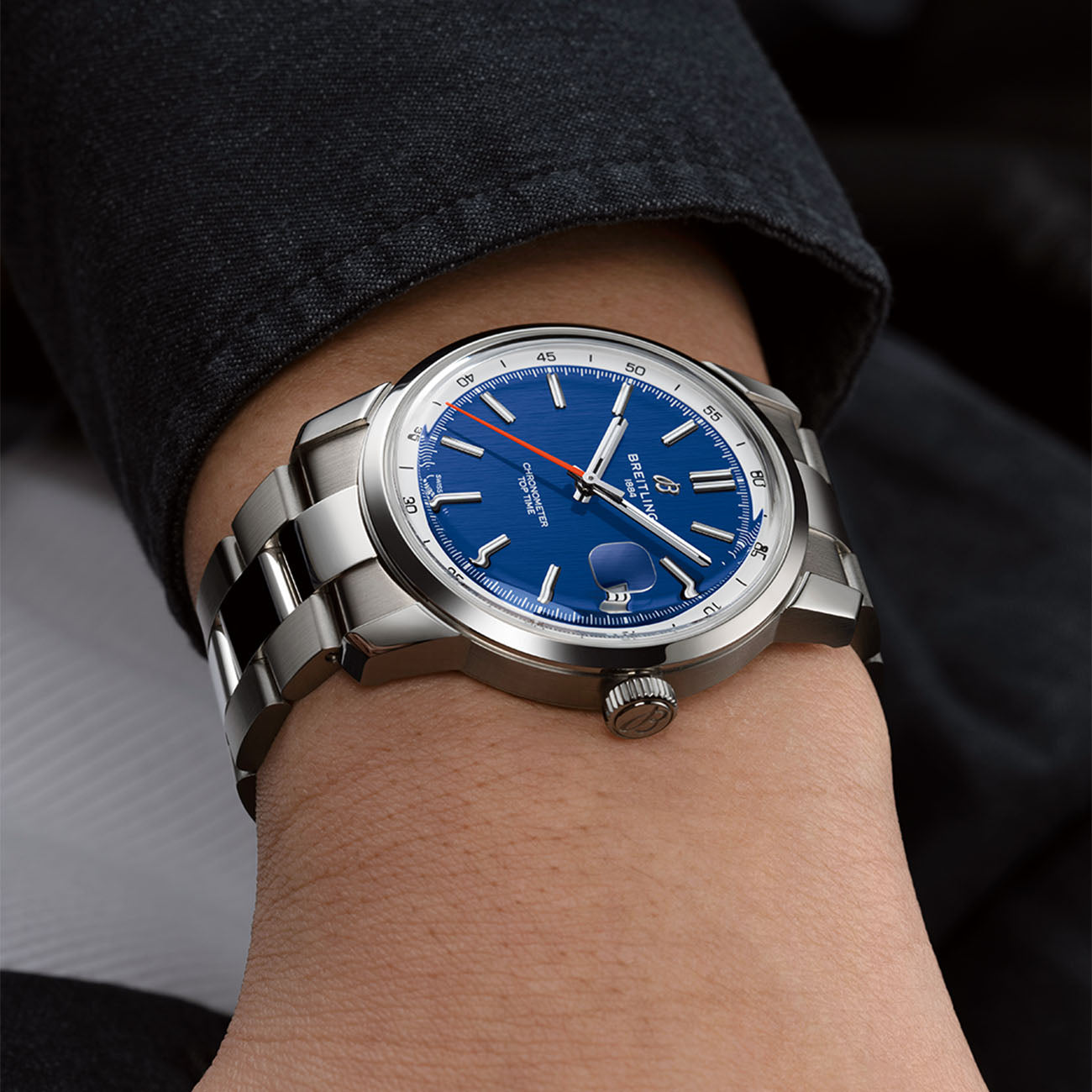 Breitling Top Time B31 Watch in Blue - 38mm