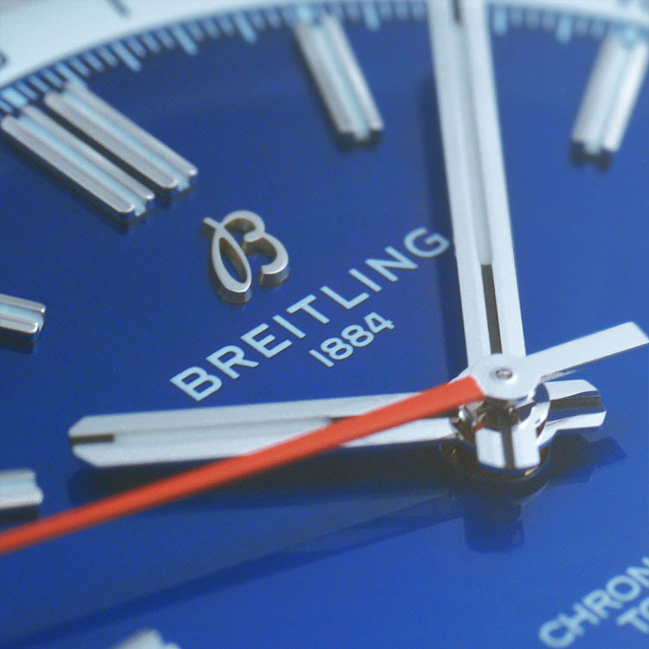 Breitling Top Time B31 Watch in Blue on Strap - 38mm