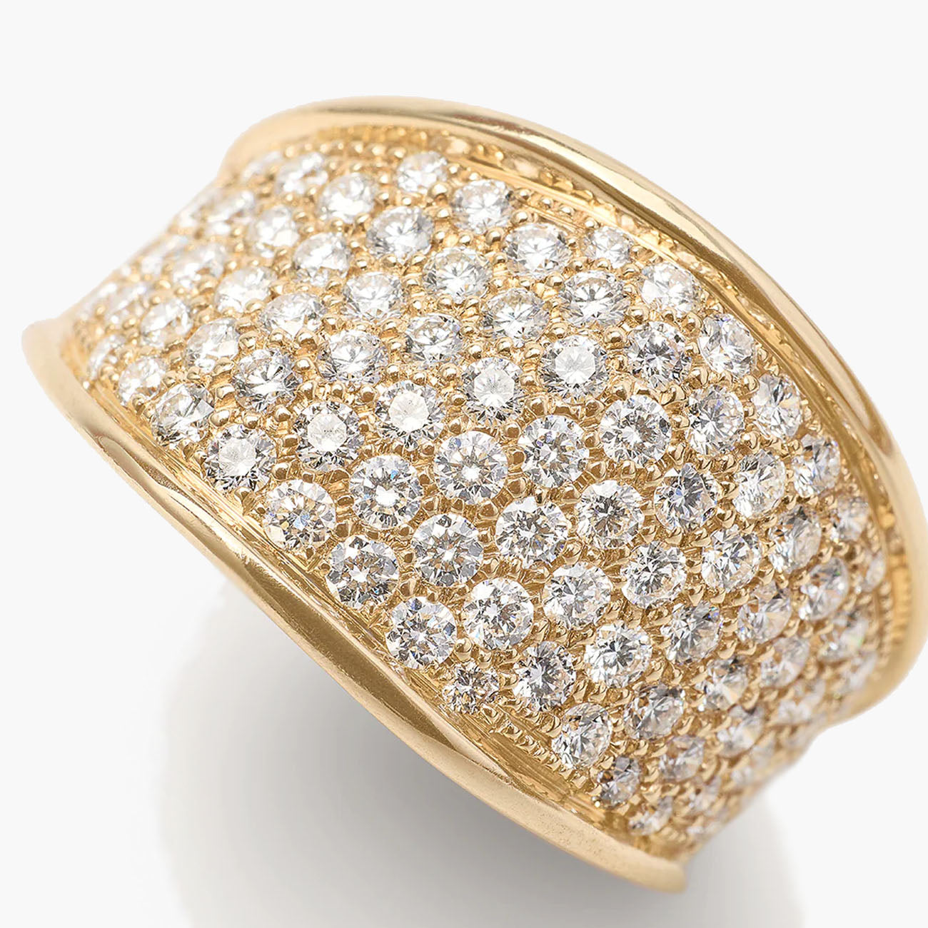 Marco Bicego Lunaria 18K Yellow Gold Diamond Ring