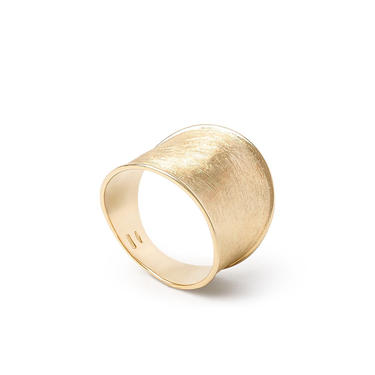 Marco Bicego Lunaria 18kt Yellow Gold Wide Band Ring
