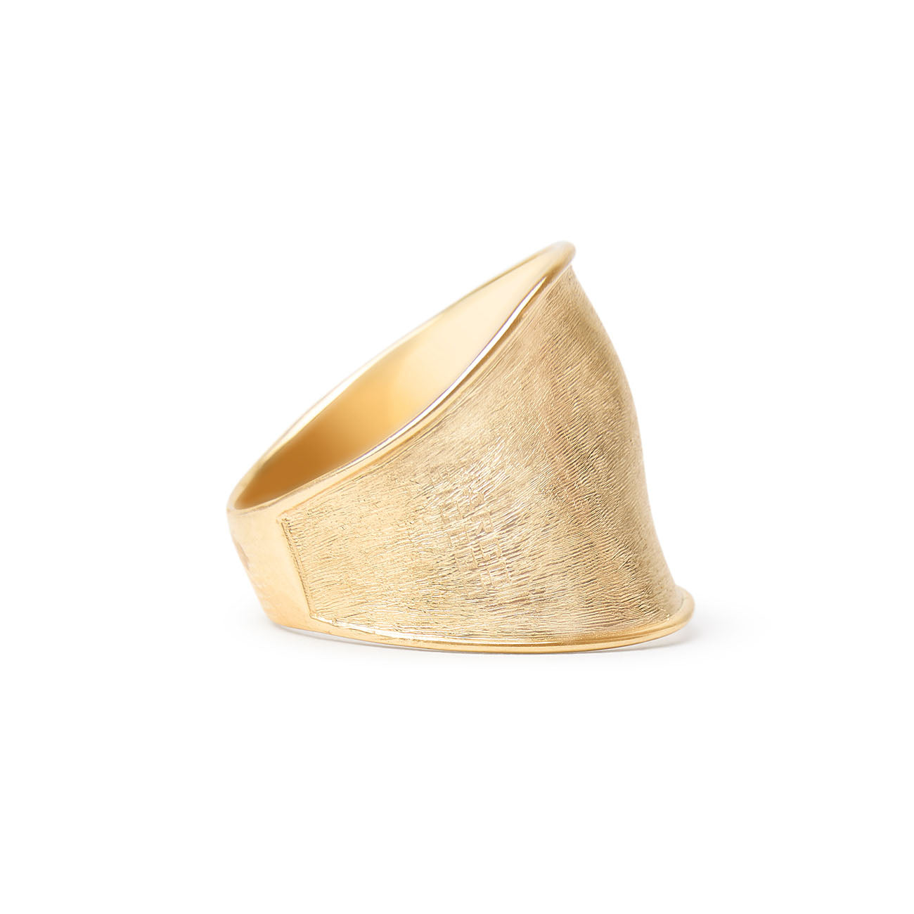 Marco Bicego Lunaria 18kt Yellow Gold Wide Band Ring