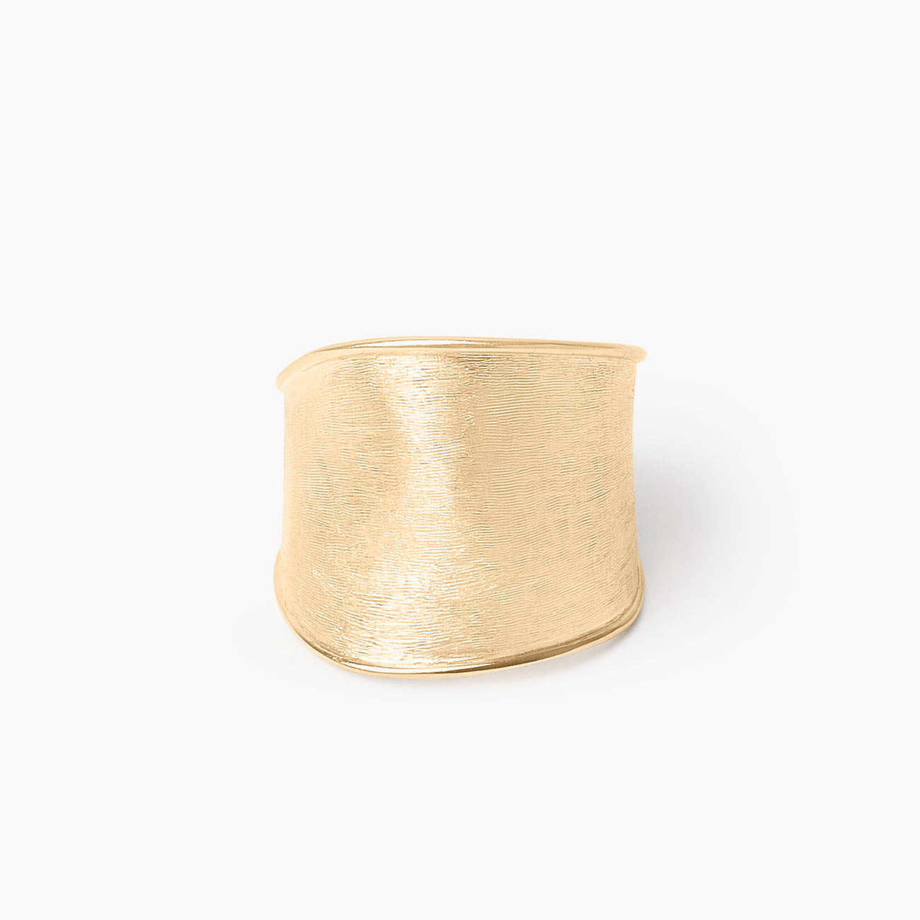 Marco Bicego Lunaria 18kt Yellow Gold Wide Band Ring