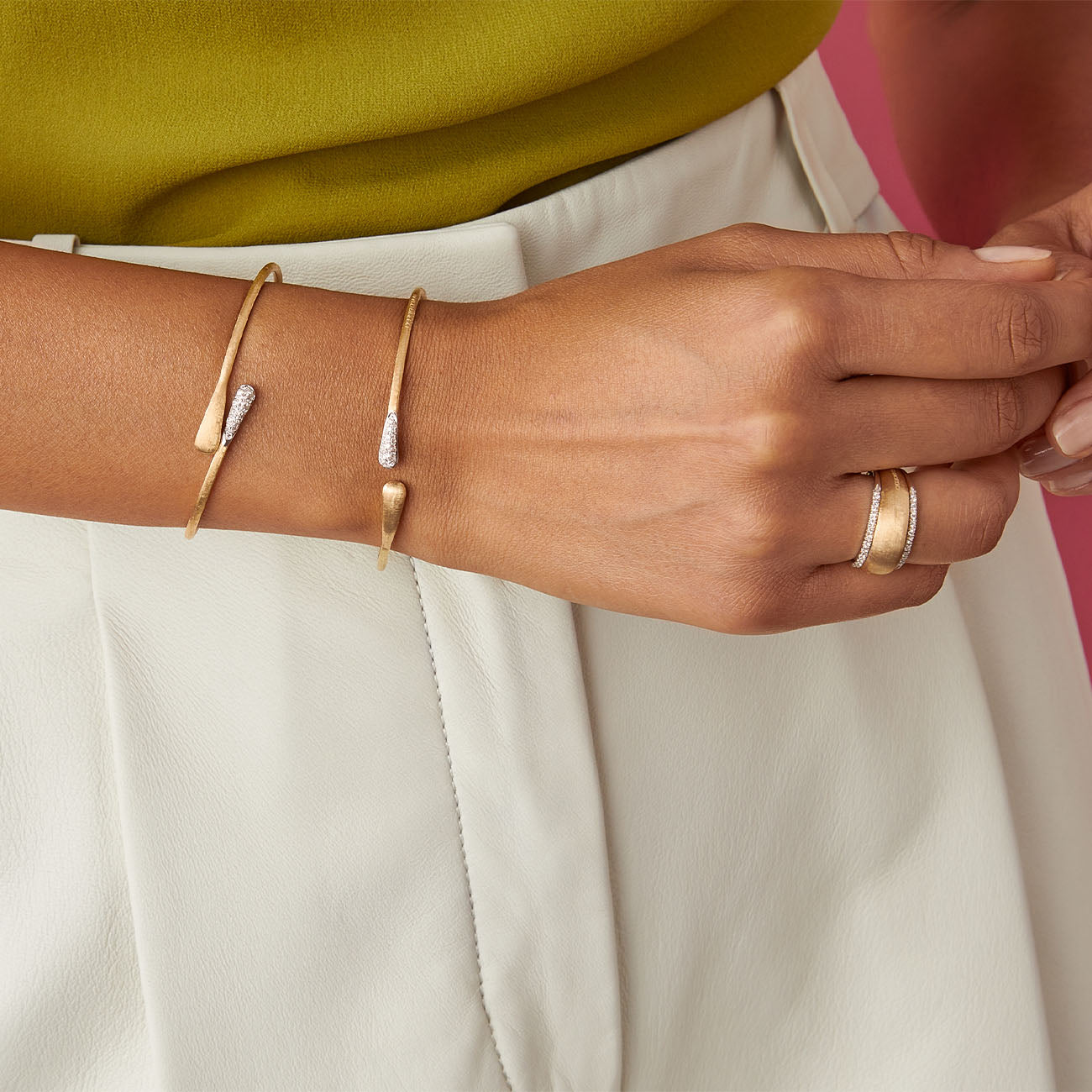 Marco Bicego Lucia Diamond Dome Ring