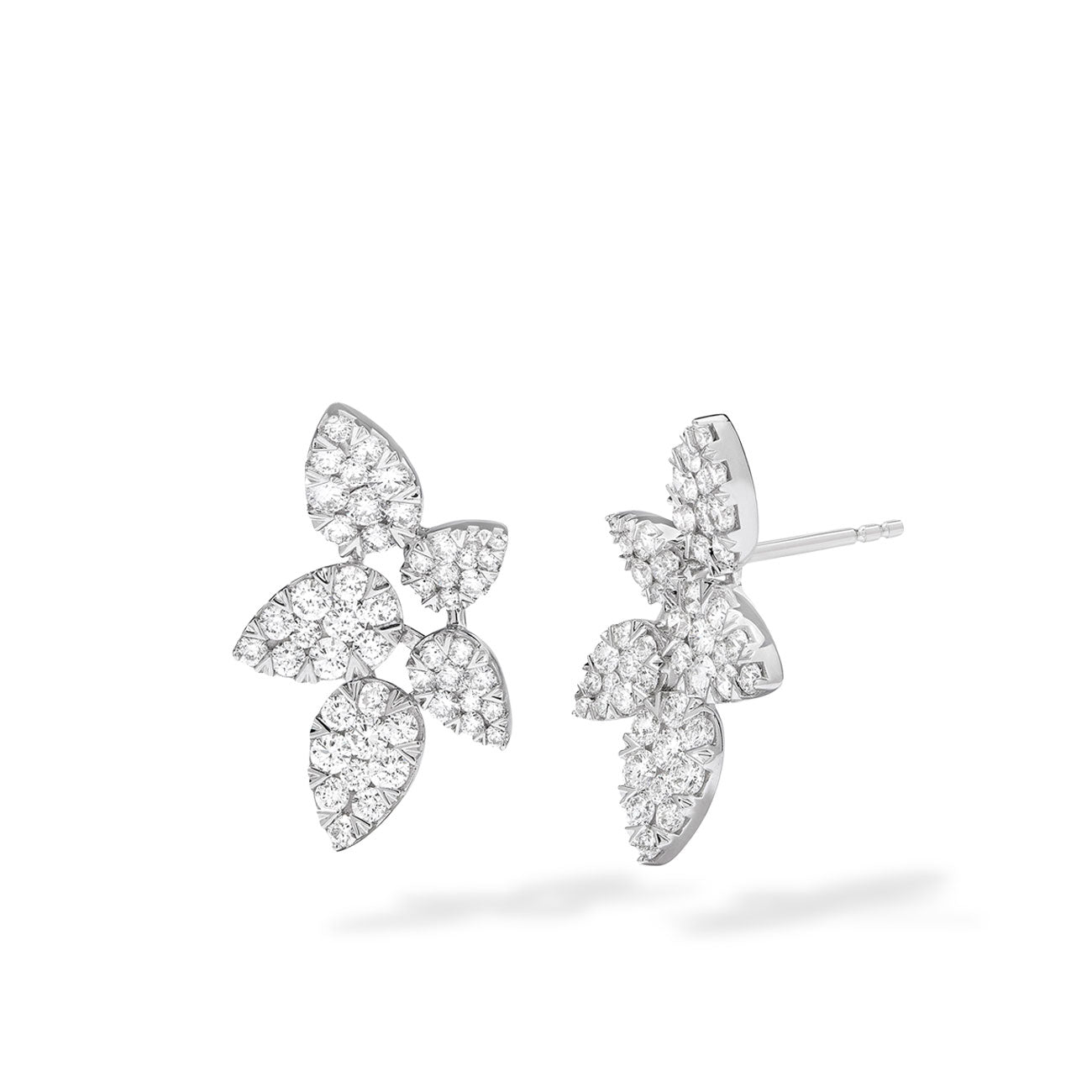 Lovebright Couture Fiori Multishaped Diamond Bloom Earrings