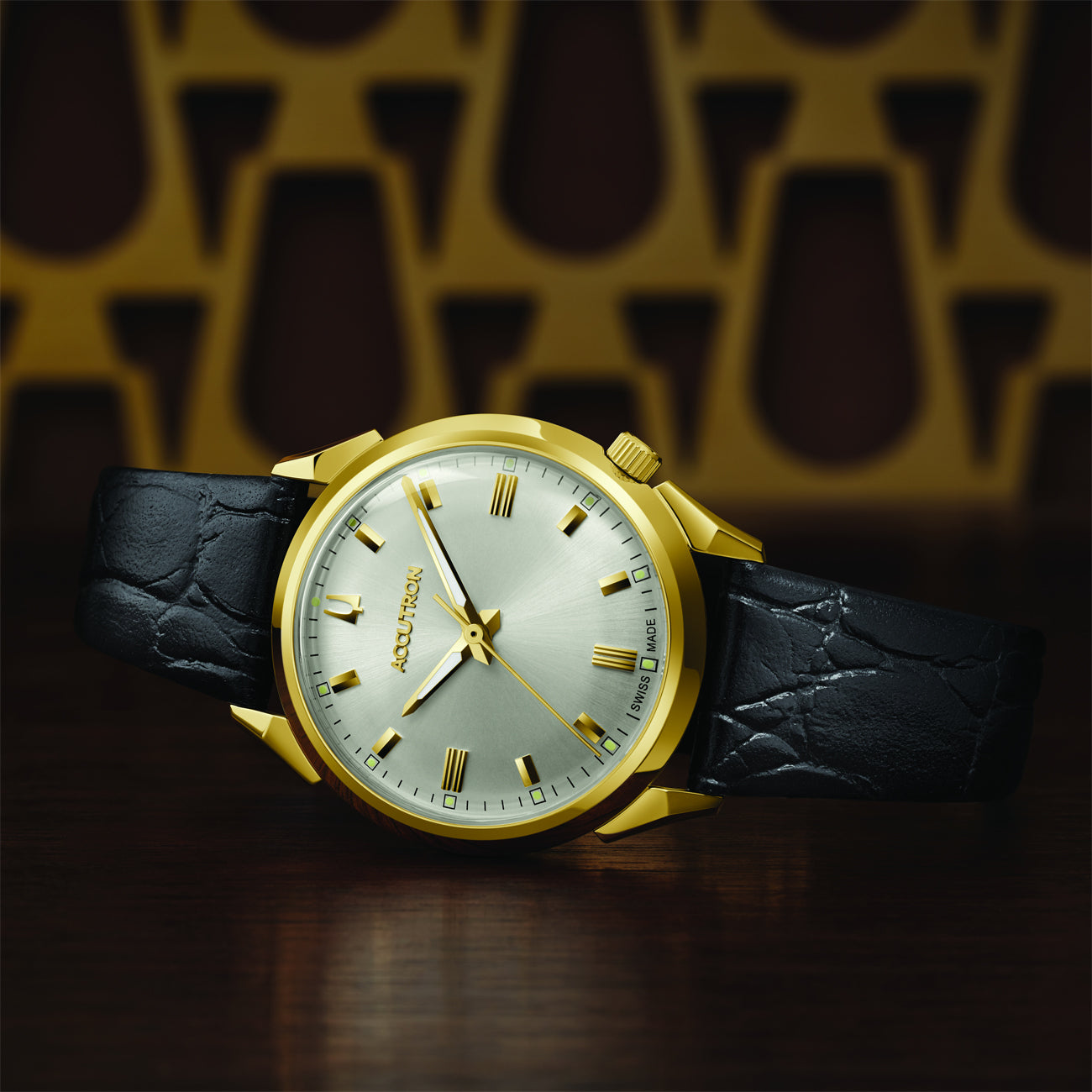 Accutron Classic Round 412 - Gold Tone