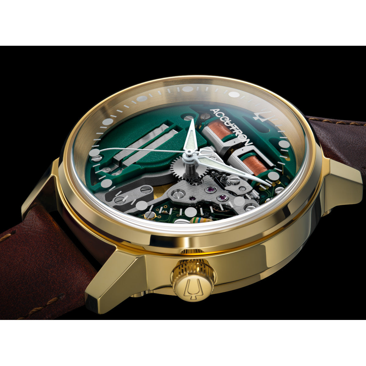 Accutron Spaceview 314 in 18K Gold
